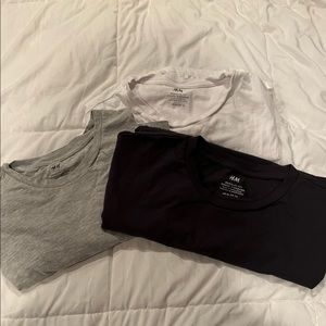 3 regular fit H&M XL T-Shirt Bundle